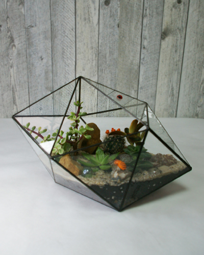 Флорариум "Кристалл" 20*29см. "дерево" 00011