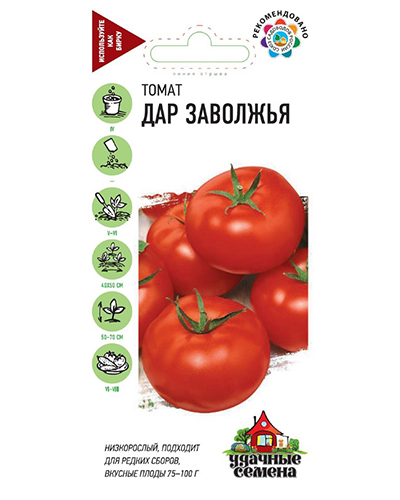 Томат Дар Заволжья 0,05г. Удачные семена ГАВРИШ