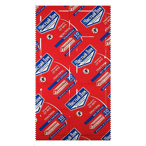 Пластины от Мух без запаха Чистый Дом