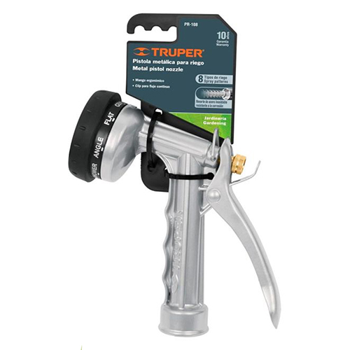 Пистолет-распылитель садовый PR-108+ коннектор Truper Пистолет-распылитель садовый PR-108+ коннектор Truper