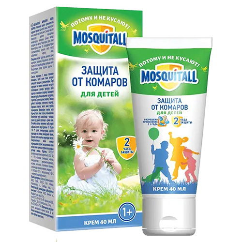 Крем Нежная Защита для детей MOSQUITALL