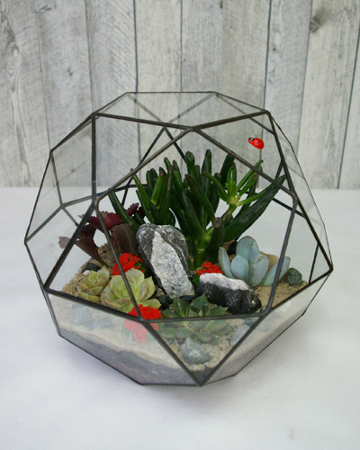 Флорариум "Шар" 20*23см. 00015