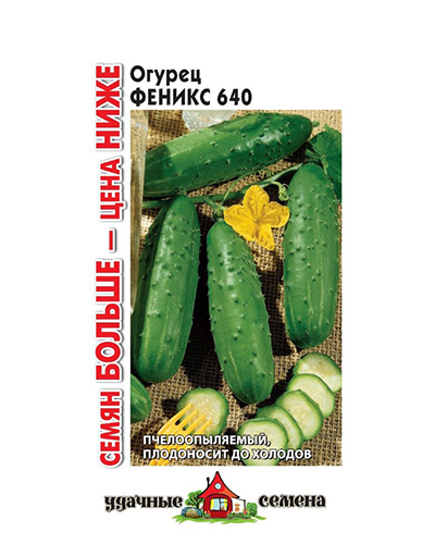 Огурец Феникс 640 1,0г. Удачные семена - Семян больше! Гавриш