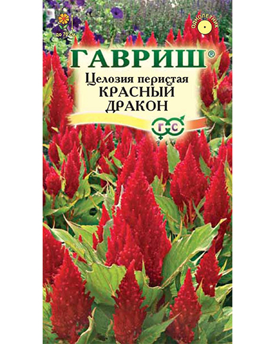 Целозия перистая Красный дракон 0,1г. Гавриш Целозия перистая Красный дракон 0,1г. Гавриш