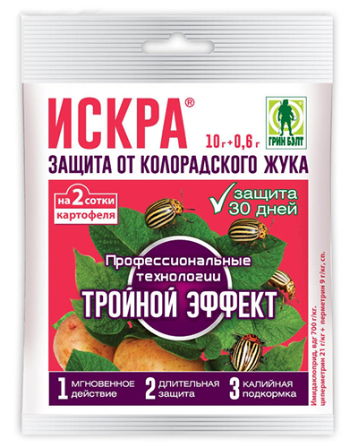 Инсектицид Искра Тройной Эффект Грин Бэлт
