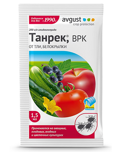 Инсектицид Танрек от тли Avgust